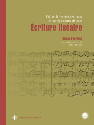 cover image of Ériture linéaire
